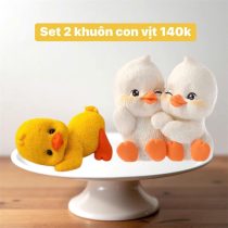 Set 2 khuôn con vịt